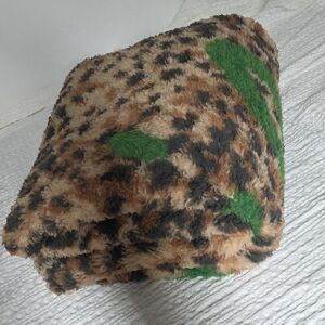 Aerie Leopard Print Fleece Blanket